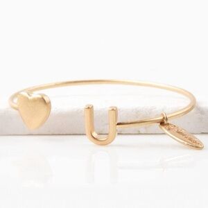 NEW Matte Gold Love U Bracelet
